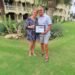 Aruba Tourism Authority honored loyal visitors at Bucuti & Tara Beach Resort! Mr. Peter and Mrs. Julie Kent