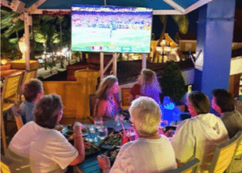 Amsterdam Manor Beach Resort Hosts an Unforgettable Super Bowl Viewing Party