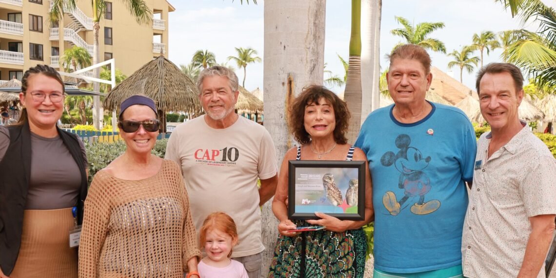 Aruba Tourism Authority Honors Mr. Joseph and Mrs. Maryann Prata as Emerald Ambassadors at Casa del Mar Beach Resort