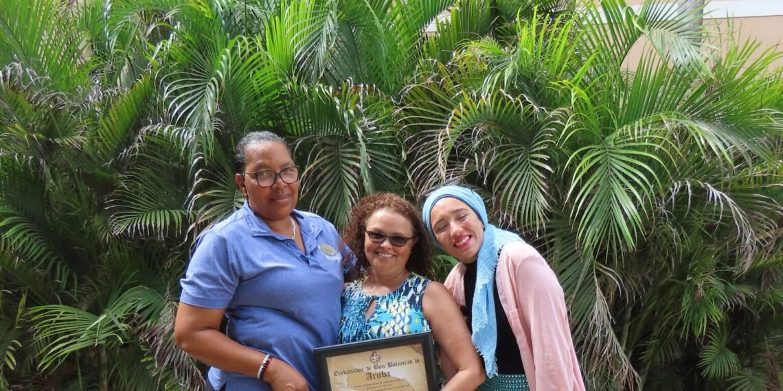 Aruba Tourism Authority Honors Mrs. Rita Schaer as Goodwill Ambassador at Divi Village Golf & Beach Resort