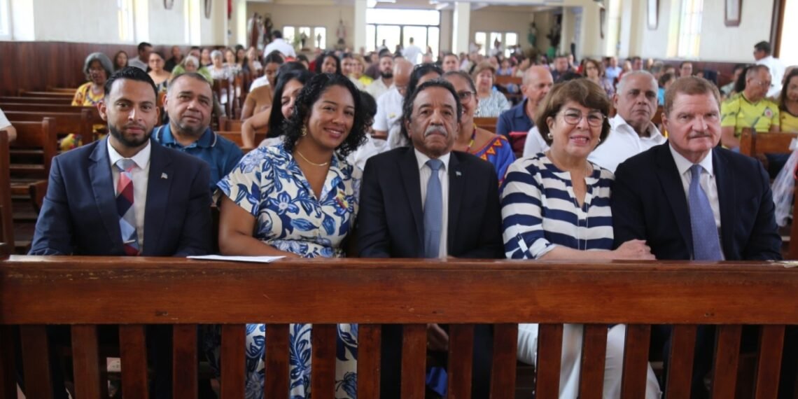 Prime Minister Eman Joins Colombian Community to Celebrate National Day with Solemn Mass