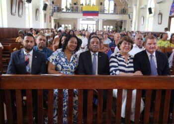 Prime Minister Eman Joins Colombian Community to Celebrate National Day with Solemn Mass