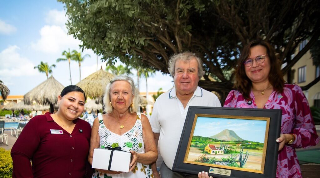 Aruba Honors Loyal Guests Celebrating Over 50 Years of Visits: “Love at First Sight” That Lasted a Lifetime