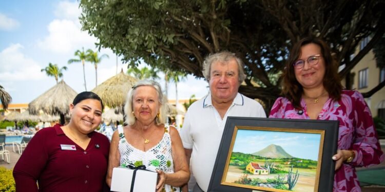 Aruba Honors Loyal Guests Celebrating Over 50 Years of Visits: “Love at First Sight” That Lasted a Lifetime