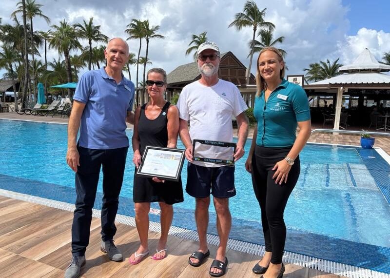 Aruba Tourism Authority Honors Loyal Visitors at Manchebo Beach Resort & Spa