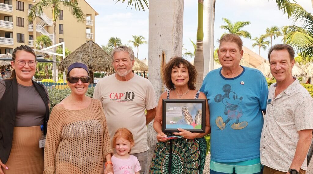 Aruba Tourism Authority Honors Loyal Visitor Mr. Joseph and Mrs. Maryann Prata at Casa del Mar Beach Resort