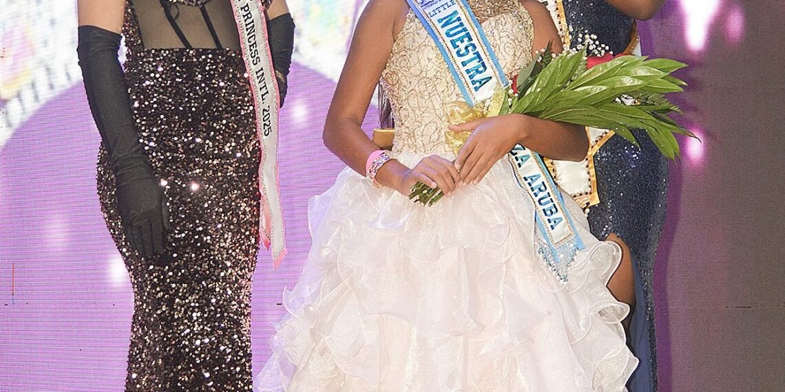 Elise Heronimo Crowned Little Miss Nuestra Belleza Aruba 2025