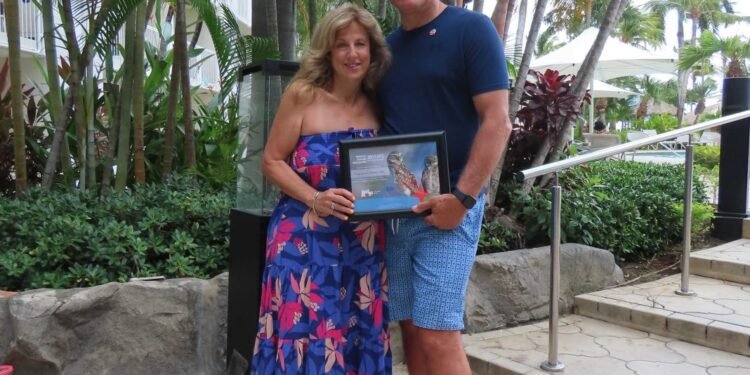 Aruba Tourism Authority Honors Loyal Guests Walter and Virginia Ohl at Renaissance Ocean Suites