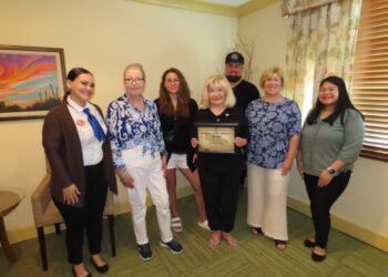 Aruba Tourism Authority Honors Loyal Visitor Mrs. Caroline Zurek at La Cabana Beach Resort & Casino