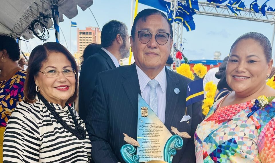 Shailiny Tromp-Lee Represents Aruba at Curaçao’s National Celebrations