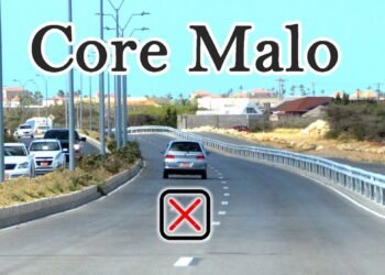 Aruba Police Urge Drivers to Keep Right on Two-Way Roads in 2025