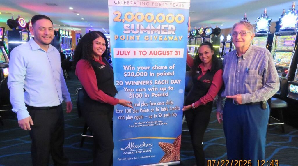 Alhambra Casino Announces an Exciting Summer Promotion for its Valued Clients