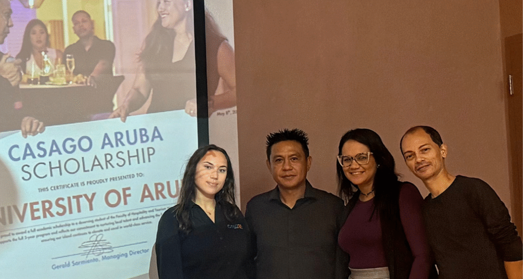 Casago Aruba Promotes Hospitality Scholarship During Presentation at EPI