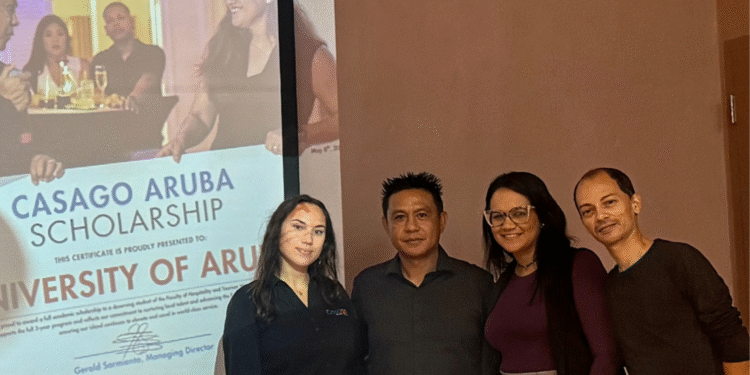 Casago Aruba Promotes Hospitality Scholarship During Presentation at EPI