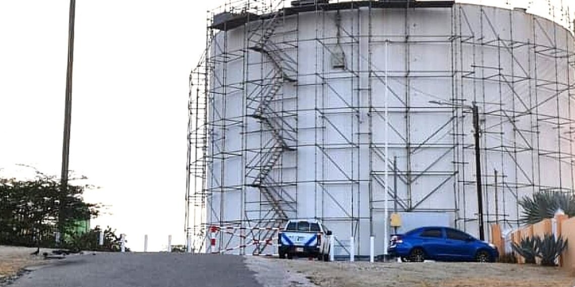 Sero Preto Water Tank Undergoes Scheduled Maintenance to Ensure Quality Supply