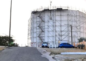 Sero Preto Water Tank Undergoes Scheduled Maintenance to Ensure Quality Supply