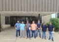 WEB Aruba Team Visits Chicago Plant to Oversee Steel Panel Production for Tank Project