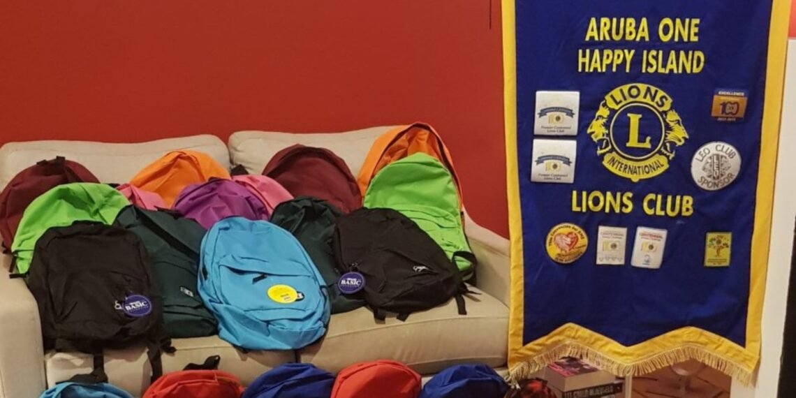 Aruba One Happy Island Lions Club Launches Back2School 2025-2026 Fundraising Campaign