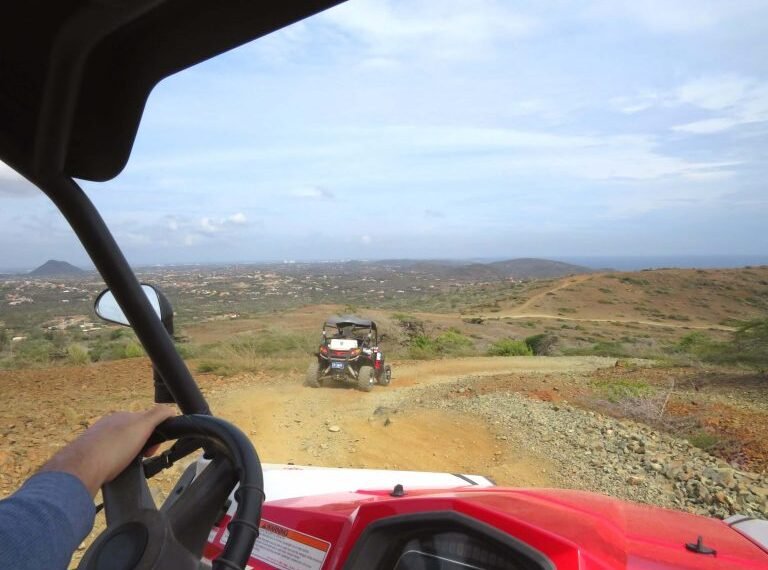 To the Natural Pool We Go — An Exhilarating UTV Off-Road Adventure in Aruba!
