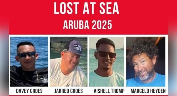 Search for Missing Aruban Fishermen Expands to Central America