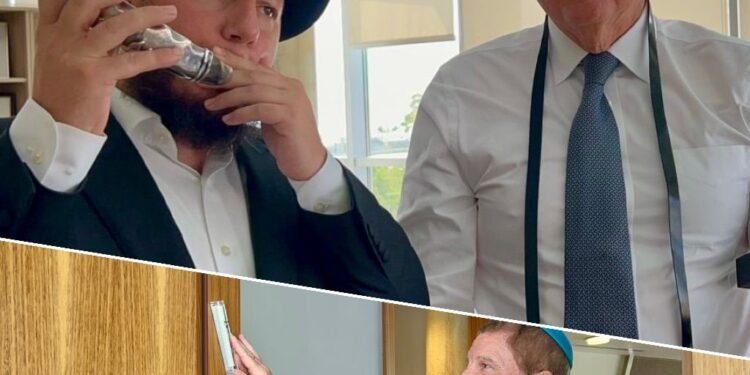 Prime Minister Mike Eman Prepares for Rosh Hashana with Chabad Aruba Prime Minister Mike Eman Prepares for Rosh Hashana with Chabad Aruba
