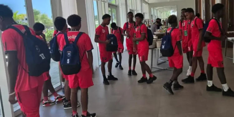 Belize’s U15 Boys Kick Off Regional Football Campaign Against Jamaica in Aruba
