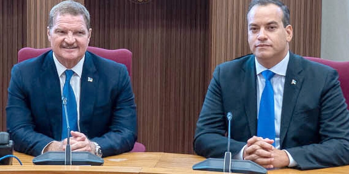 Prime Minister Mike Eman and Minister Geoffrey Wever Begin Legal Process to Create Investment Fund