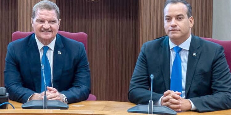 Prime Minister Mike Eman and Minister Geoffrey Wever Begin Legal Process to Create Investment Fund