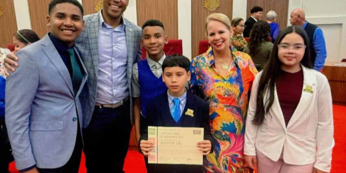 Parliamentarian and MEP Leader Installs New Members of Youth Parliament for 2025-2026