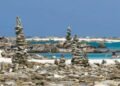 Aruba Birdlife Conservation Warns Against Harmful Rock Stacking at Baby Beach