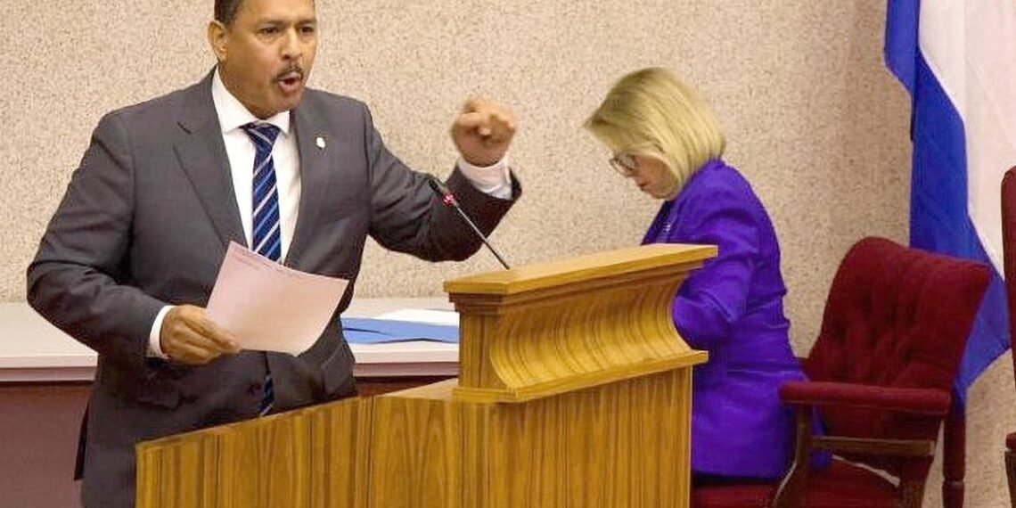 Negotiated 90% of the Rijkswet with the Dutch They Called Pirates’Parliamentarian Carlos Bermudez Addresses Parliament on Transparency and Responsibility