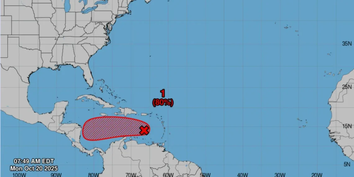 Meteorologists Monitor Potential Tropical Storm Near Aruba