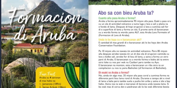Aruba’s Youth Library Receives a Special Children’s Book