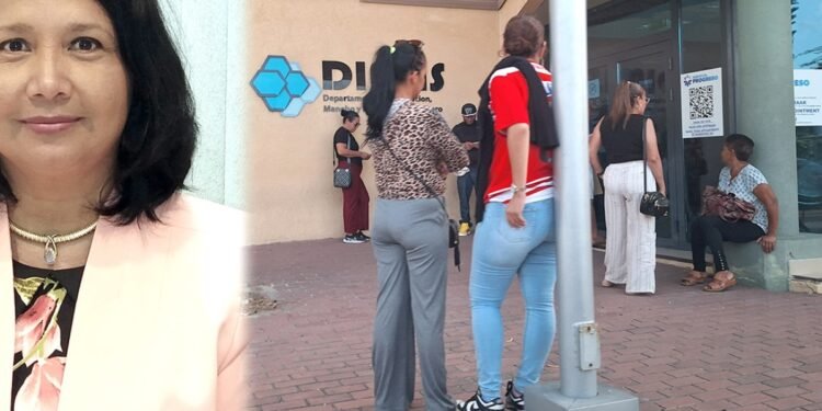 DIMAS Receives Extra Staff from DPL and IOM to Handle Immigration Permit RequestsDirector Kathy Ruiz-Paskel Explains DIMAS Receives Extra Staff from DPL and IOM to Handle Immigration Permit RequestsDirector Kathy Ruiz-Paskel Explains