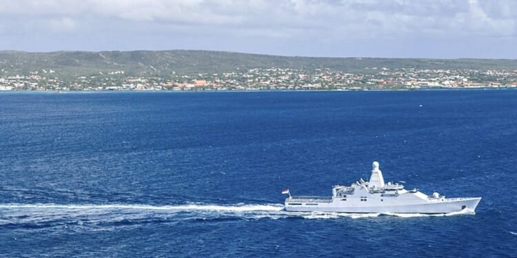 Dutch Defense Vessel Monitoring Security Situation Around the ABC Islands