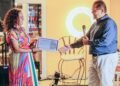 First ‘Belva Award’ Presented to Emerging Artist Kim Violenes in Aruba