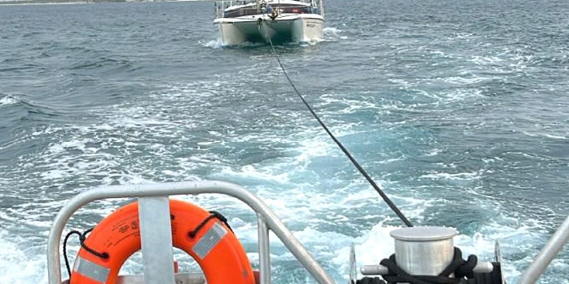 Coast Guard Assists Sailing Vessel in Distress