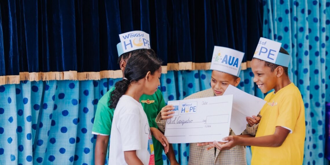 AAA’s Wings of Hope Inspires Hope at Scol Caiquetio