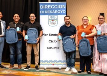 Aruba Olympic Committee Thanks Intern Joey Francisco for His Work and Dedication