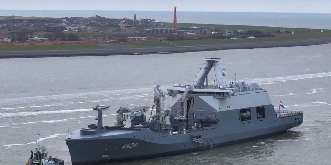 Royal Netherlands Navy Ship Zr.Ms. Den Helder Returns to the Netherlands