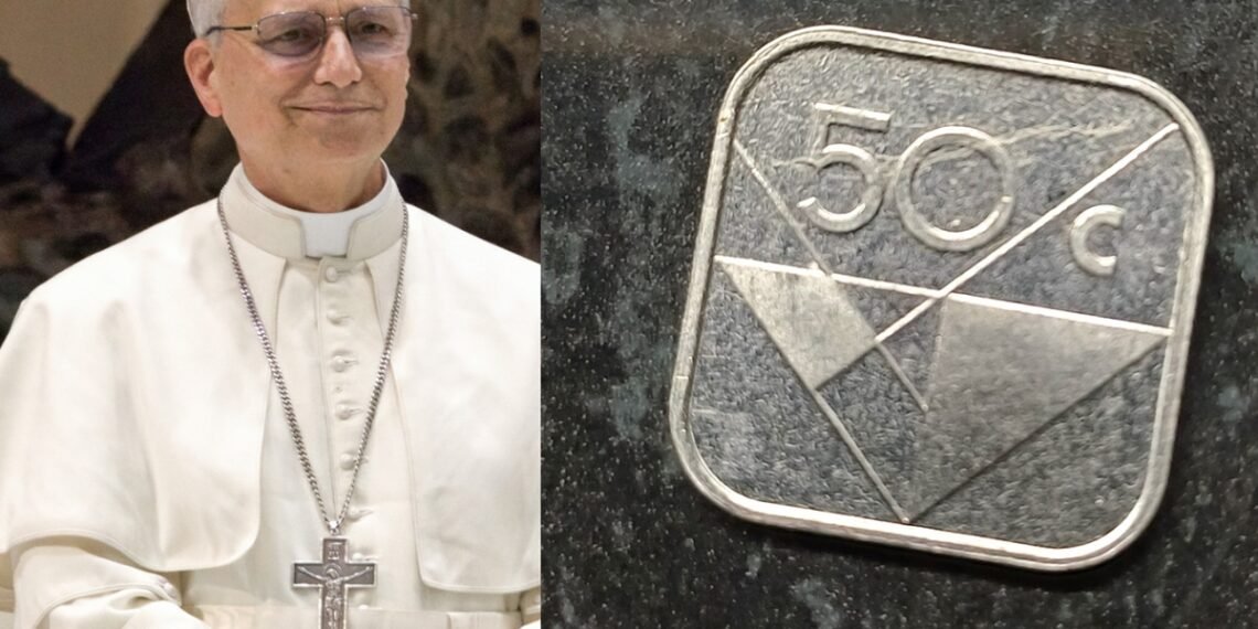 Pope Leo XIV Receives an Aruban “Yotin” Coin