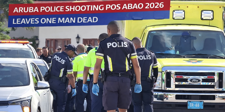 Aruba police shooting Pos Abao