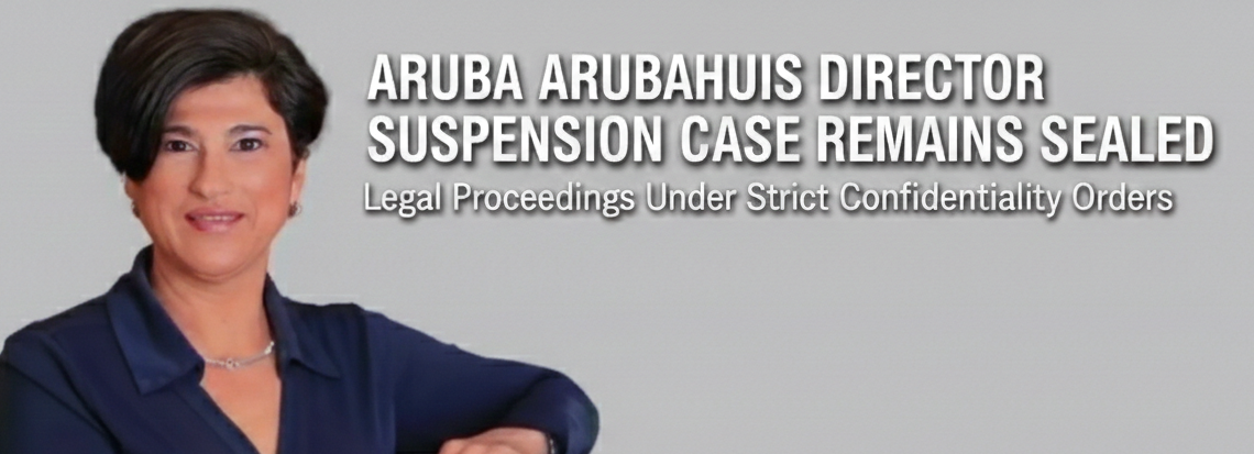 Aruba Arubahuis director suspension case 2026