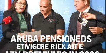 Aruba pensioners AZV premiums
