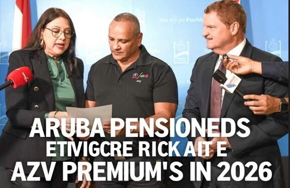 Aruba pensioners AZV premiums