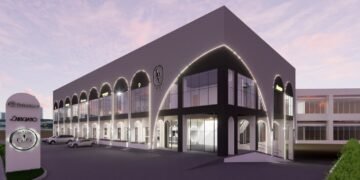 Discover commercial rental spaces at JPC Building Palm Beach Aruba, offering prime visibility, high traffic exposure, and a central location for businesses.