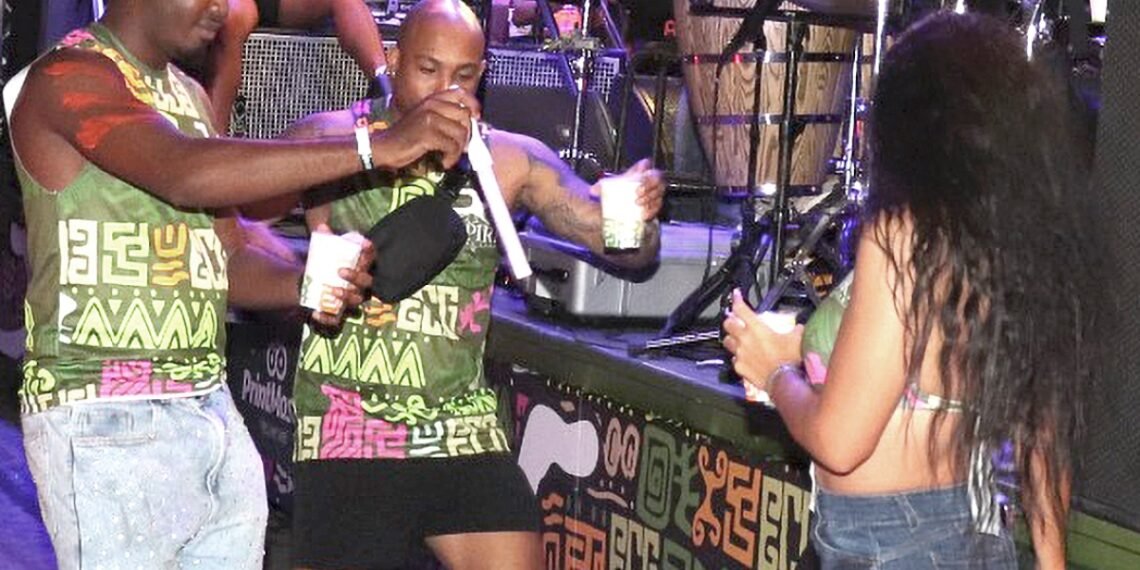 Musical Groups Set the Atmosphere During Flambeau Parade