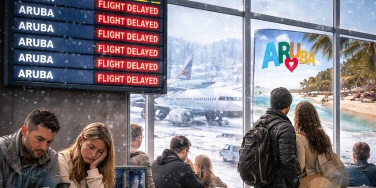 U.S. snowstorm impact on Aruba flights 2026