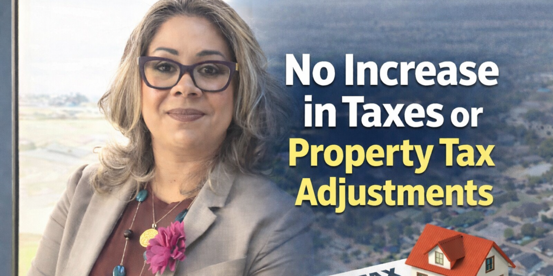 No Increase in Taxes or Property Tax Adjustments Property Tax Aruba