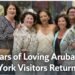 30 years of loving aruba – new york visitors return